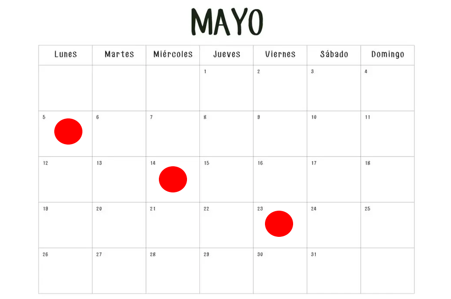 días de turno